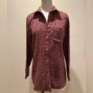Jcrew flannel classic fit shirt